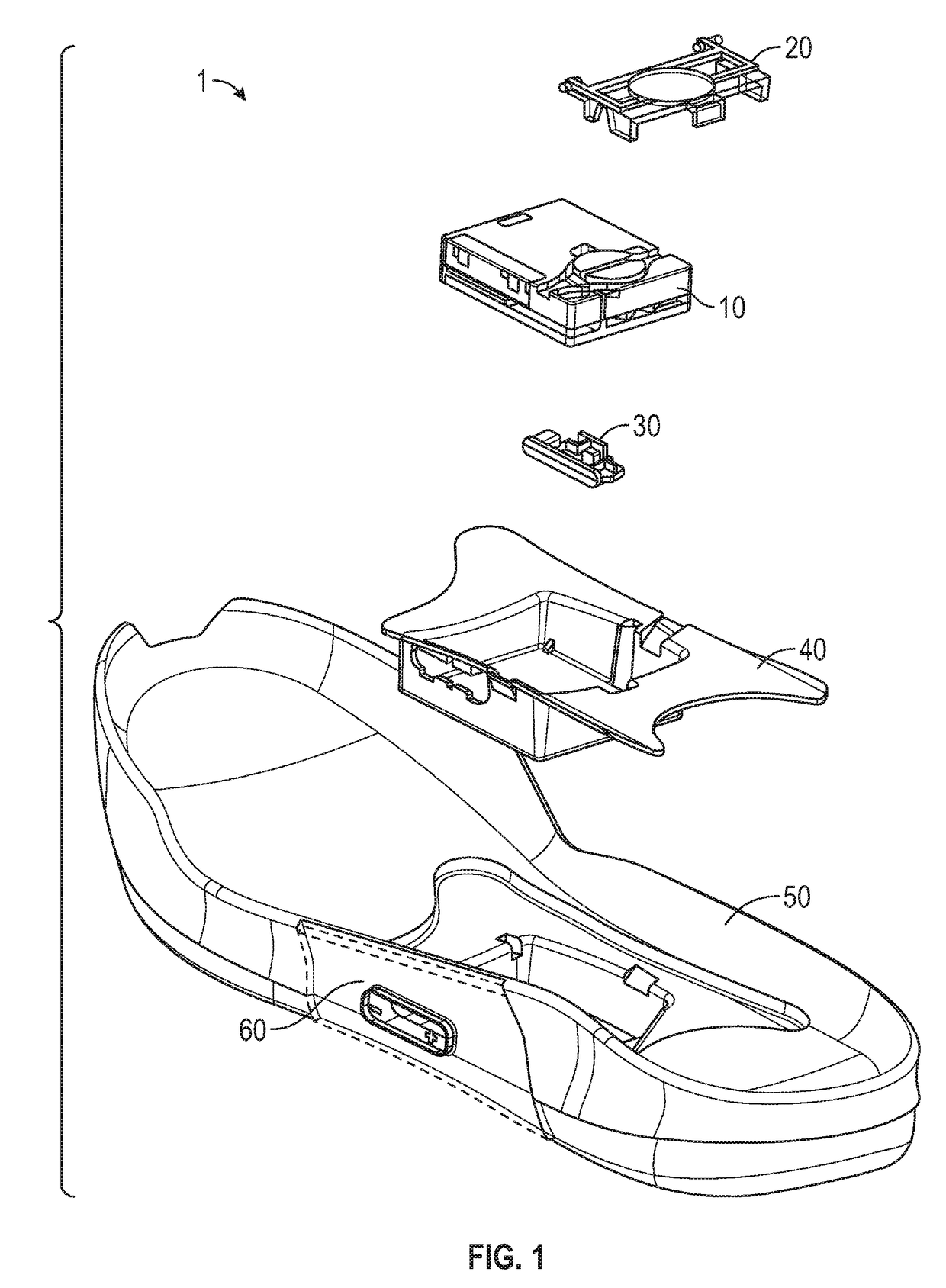 Automated footwear platform having lace cable tensioner