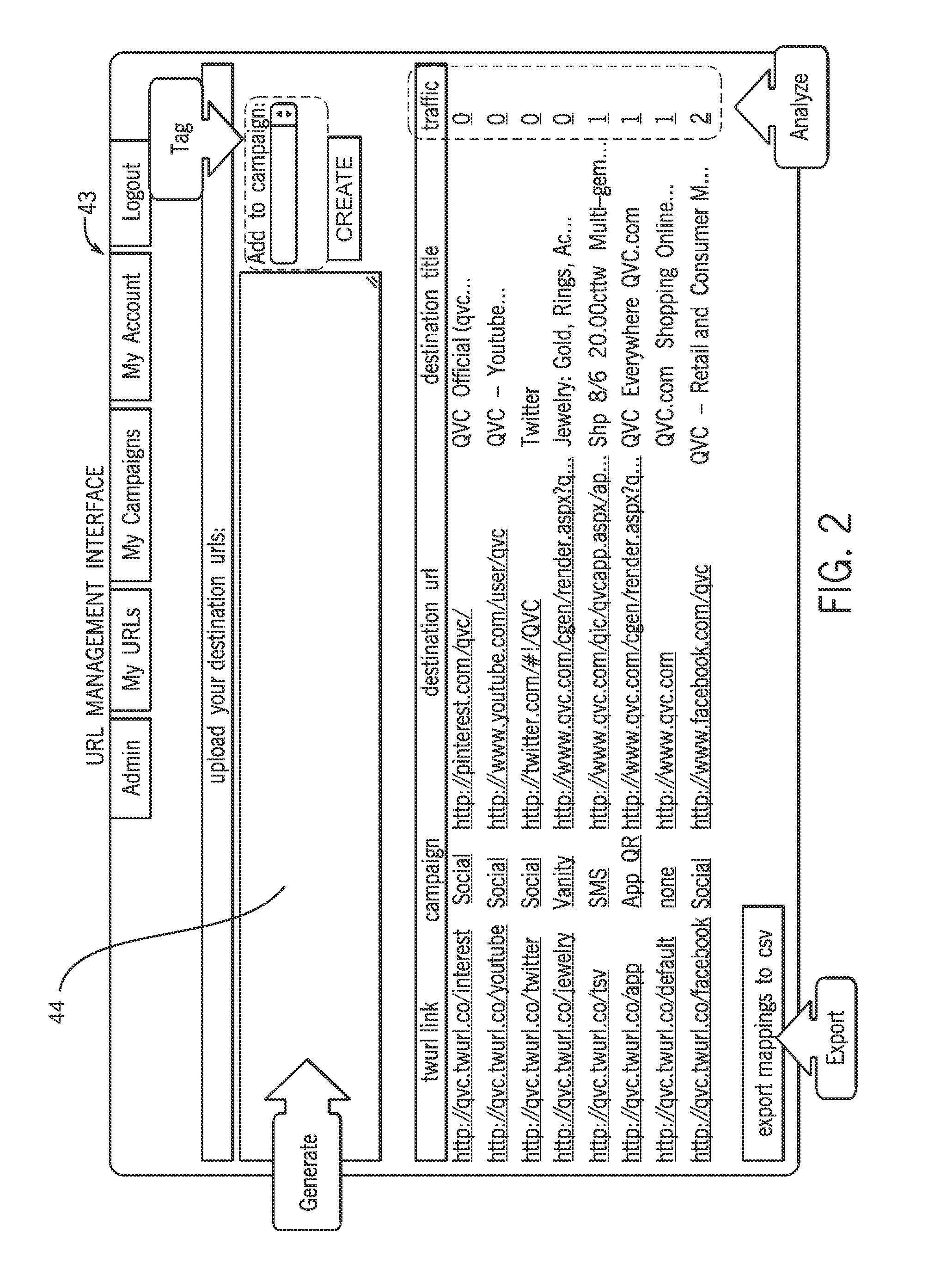 Uniform resource locator mapping and routing system and method