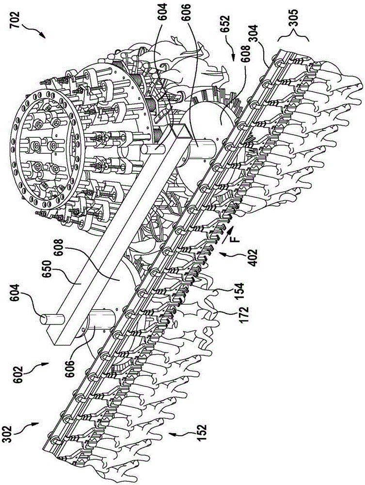 Processing device for processing slaughtered and plucked poultry carcasses, comprising poultry-support devices and poultry-processing devices