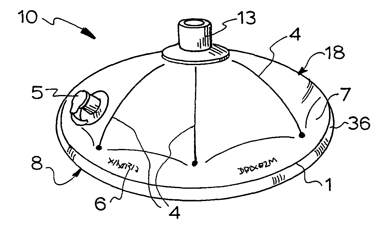 Inflatable resuscitation face mask