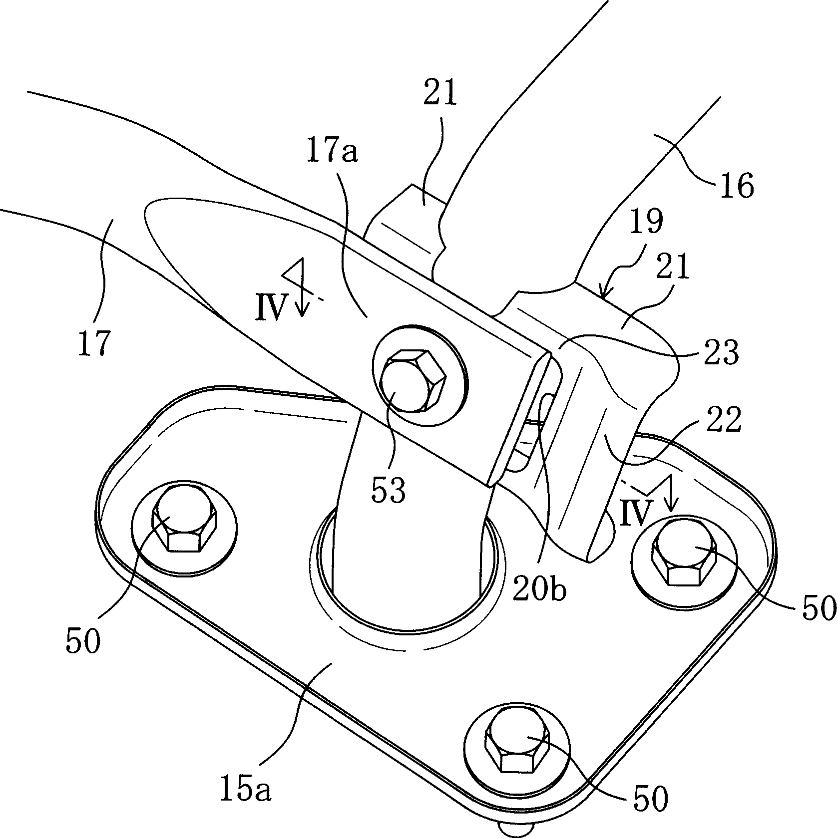 Bumper structure for vehicle