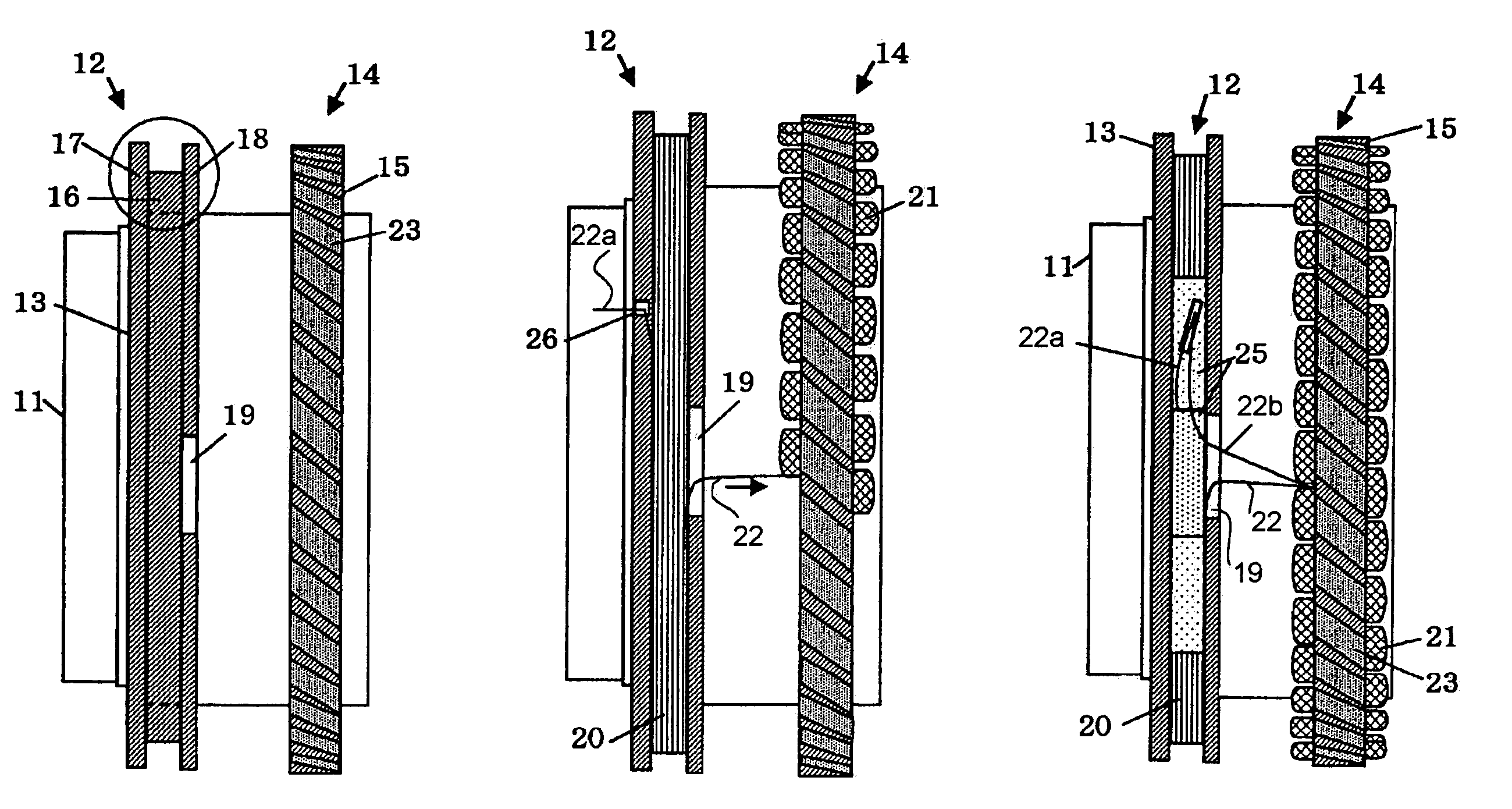 Rotation angle sensor having single wire windings and method for winding a rotation angle sensor