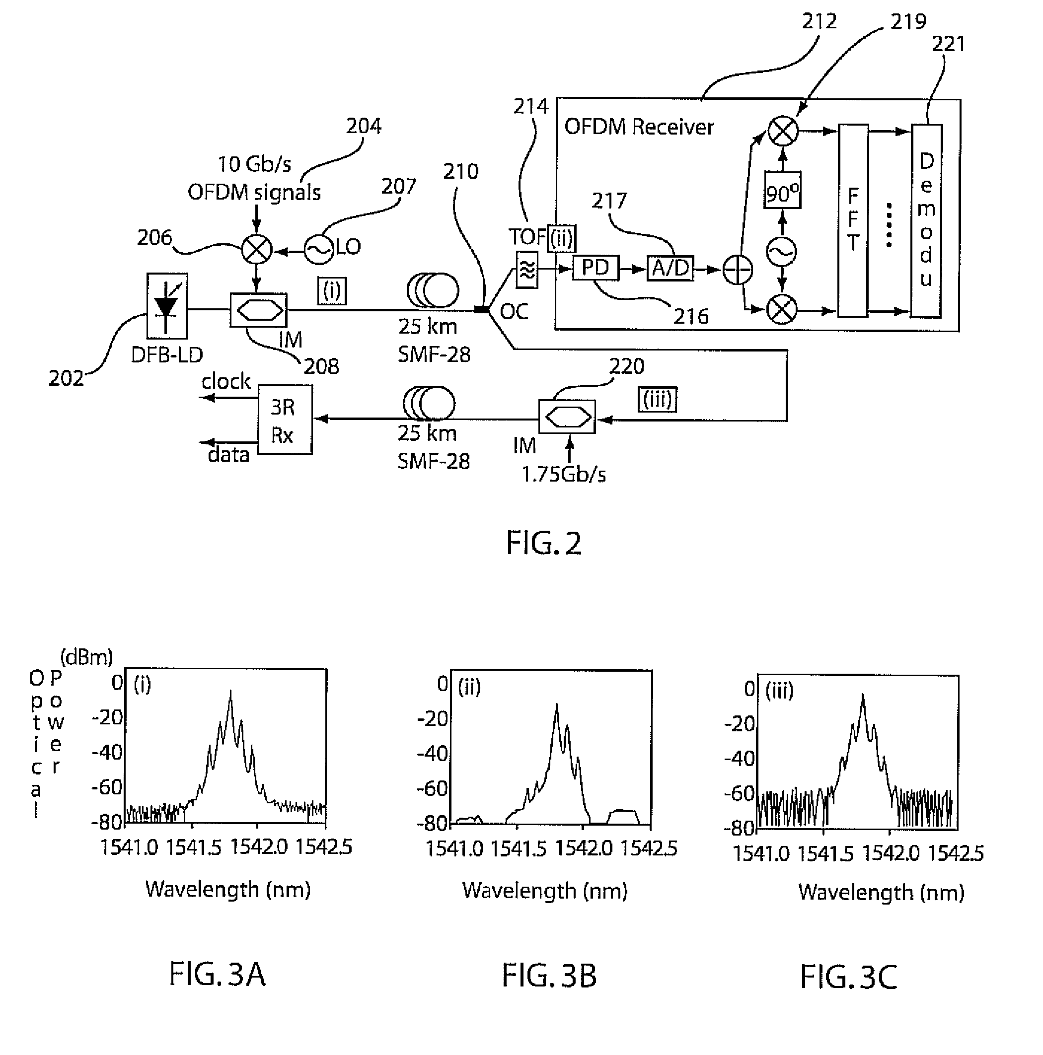 Centralized lightwave wdm-pon employing intensity modulated dowstream and upstream