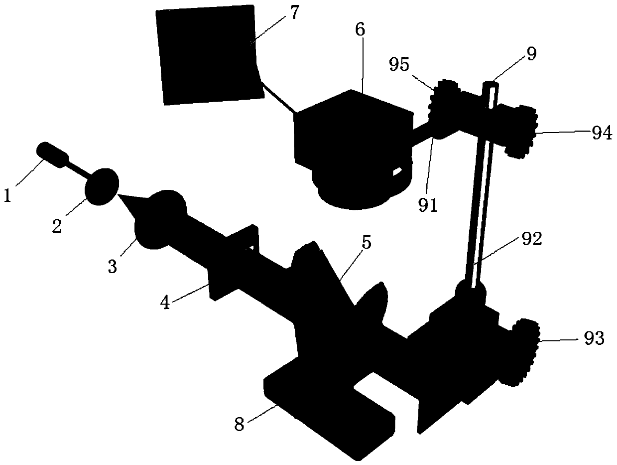 Device and method for measuring surface tension coefficient