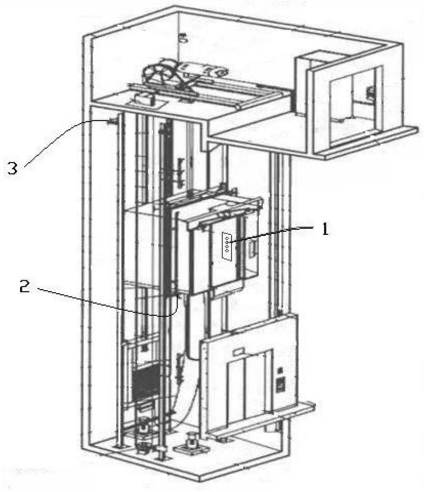 A safety elevator car