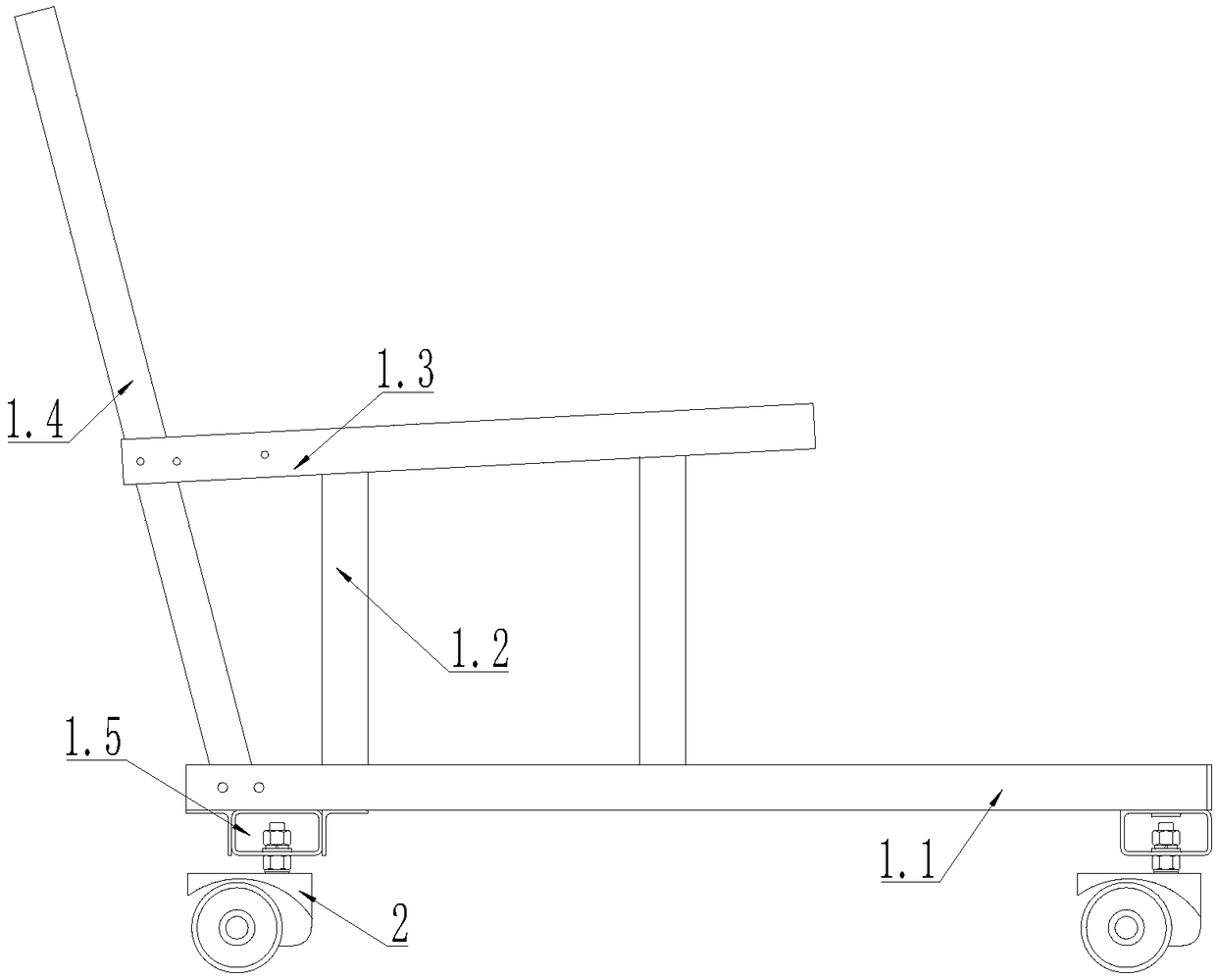 Use method of electric ligament stretching integrated machine with massager