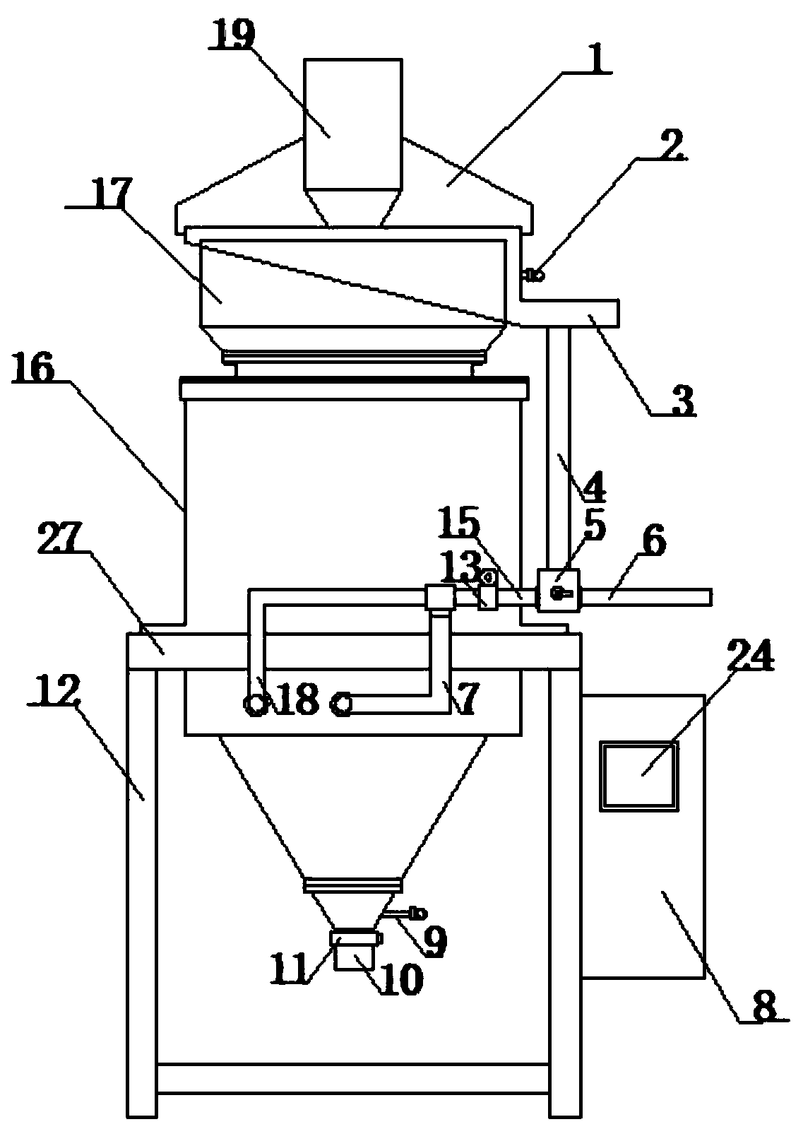 Efficient grade enhancing machine