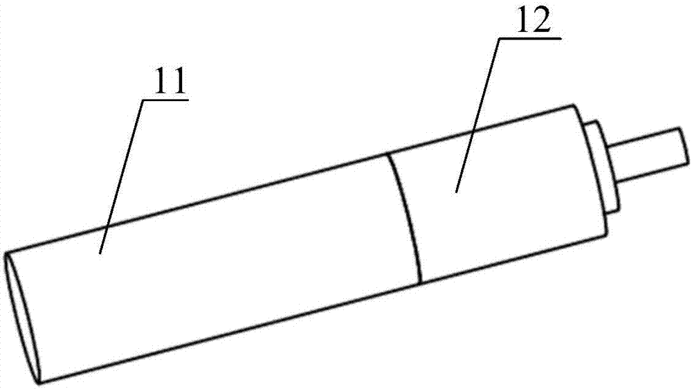 Material mechanics property testing device