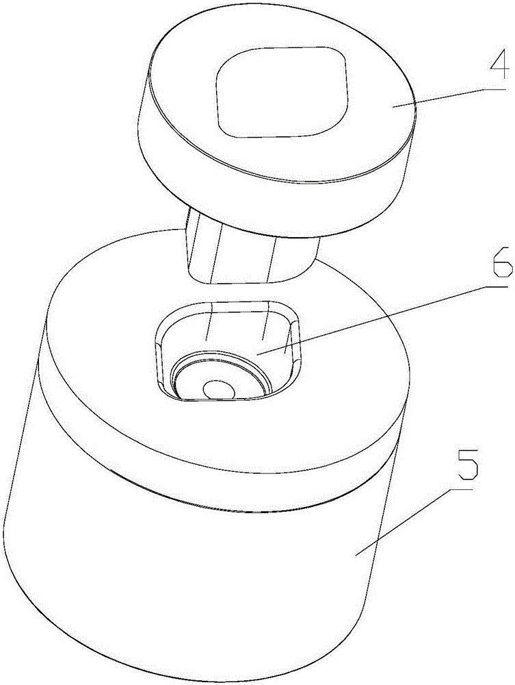 Closed mold and process for producing automotive intake and exhaust flanges by virtue of closed mold