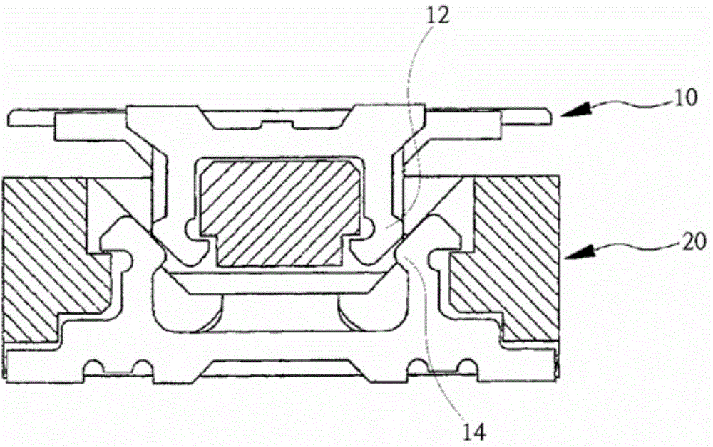 Shield and locking type board to board connector