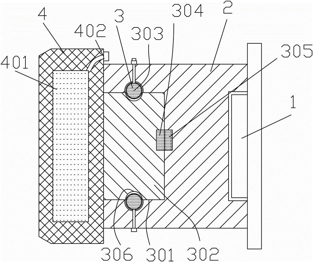 Head end of cable festoon