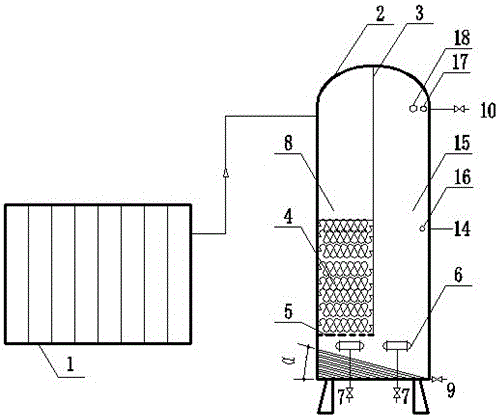 Energy-saving efficient integrated wastewater treatment device