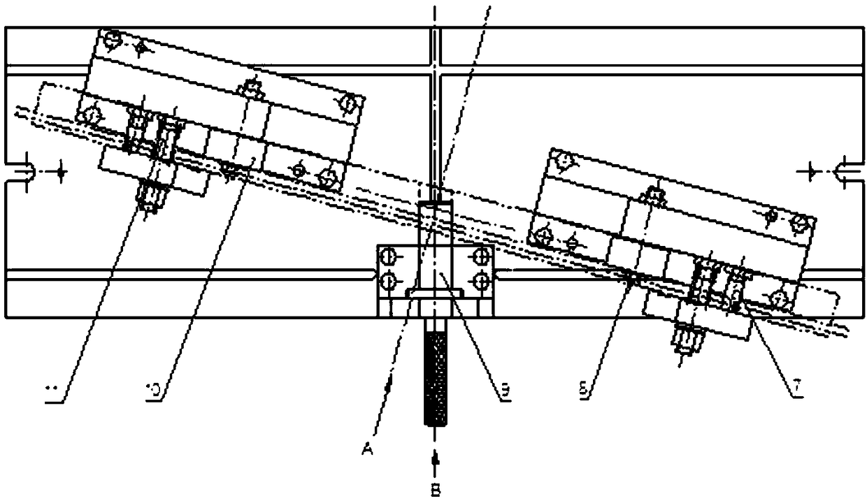 Milling machine fixture for machining internal chute of ring part and processing method