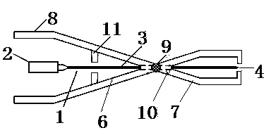 Mechanical equipment disassembling tool capable of keeping disassembled part to be in clamped state