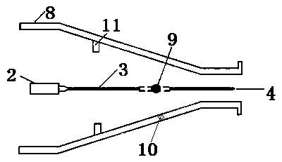 Mechanical equipment disassembling tool capable of keeping disassembled part to be in clamped state