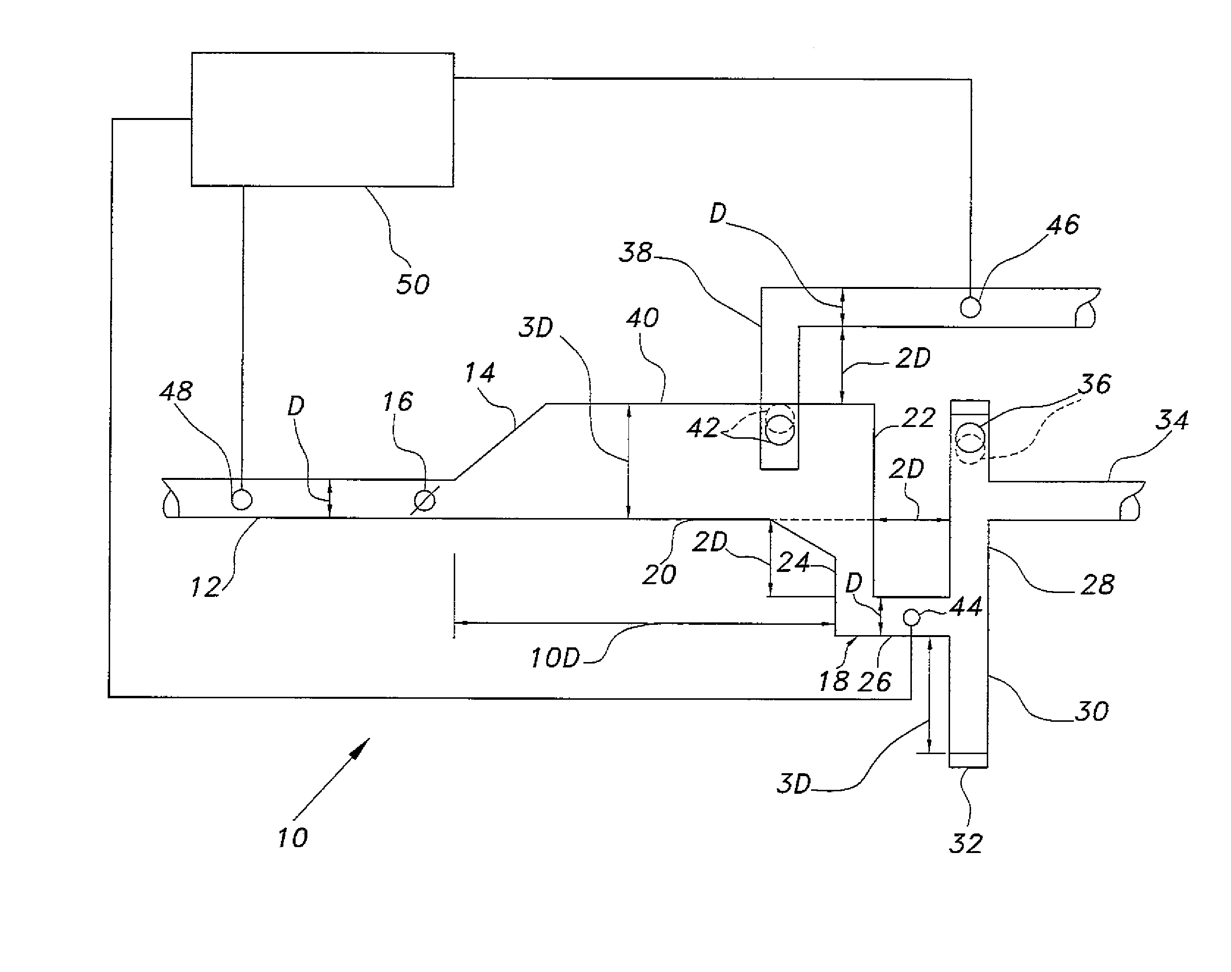 Multi-phase flow metering system