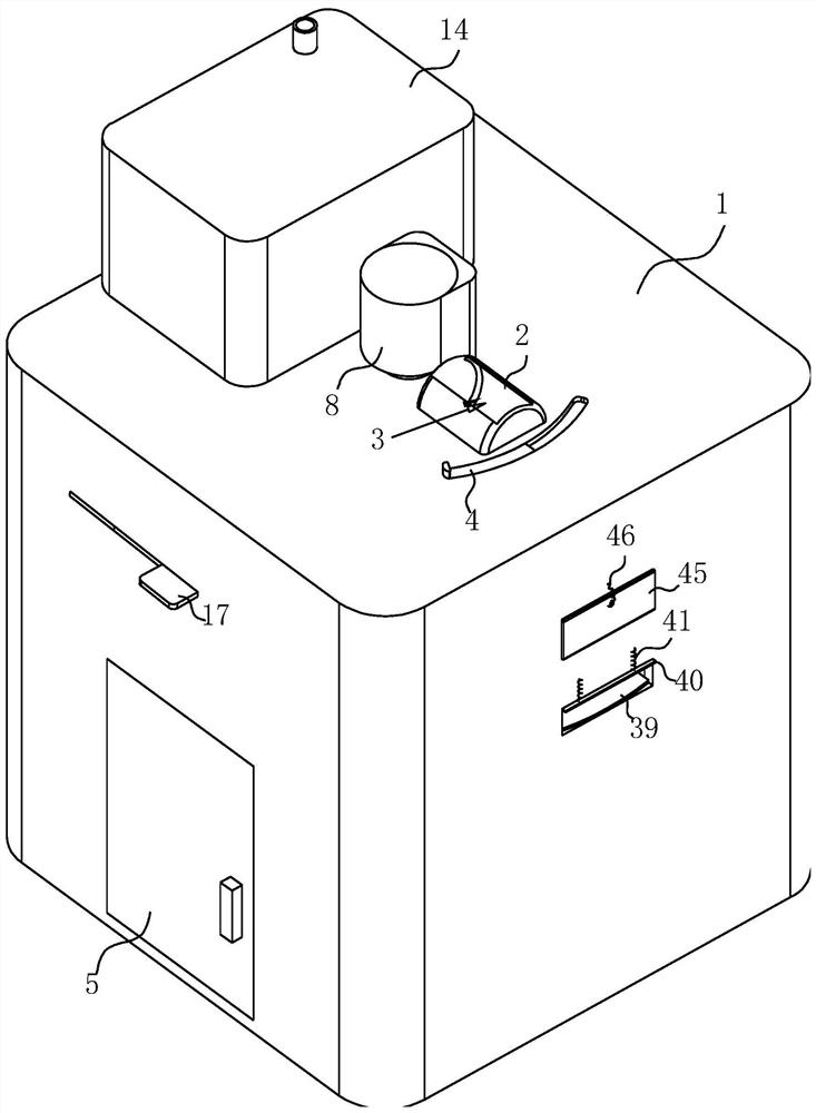 Glioma stem cell separation and extraction device and extraction method