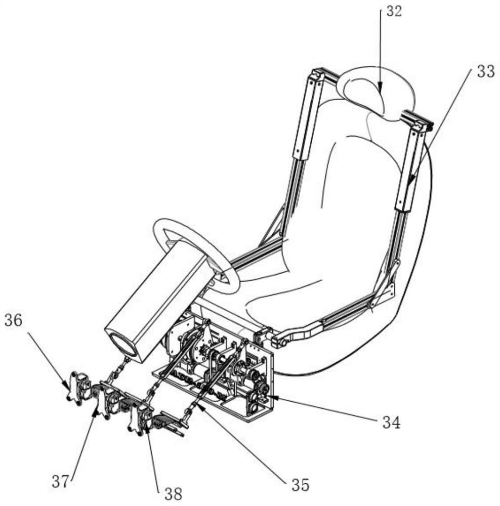 Automatic pedal manipulator