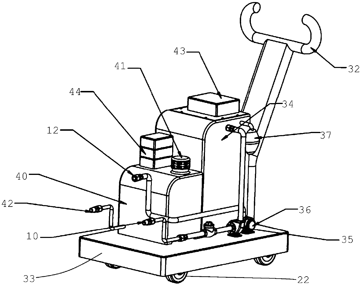 System for collecting urine