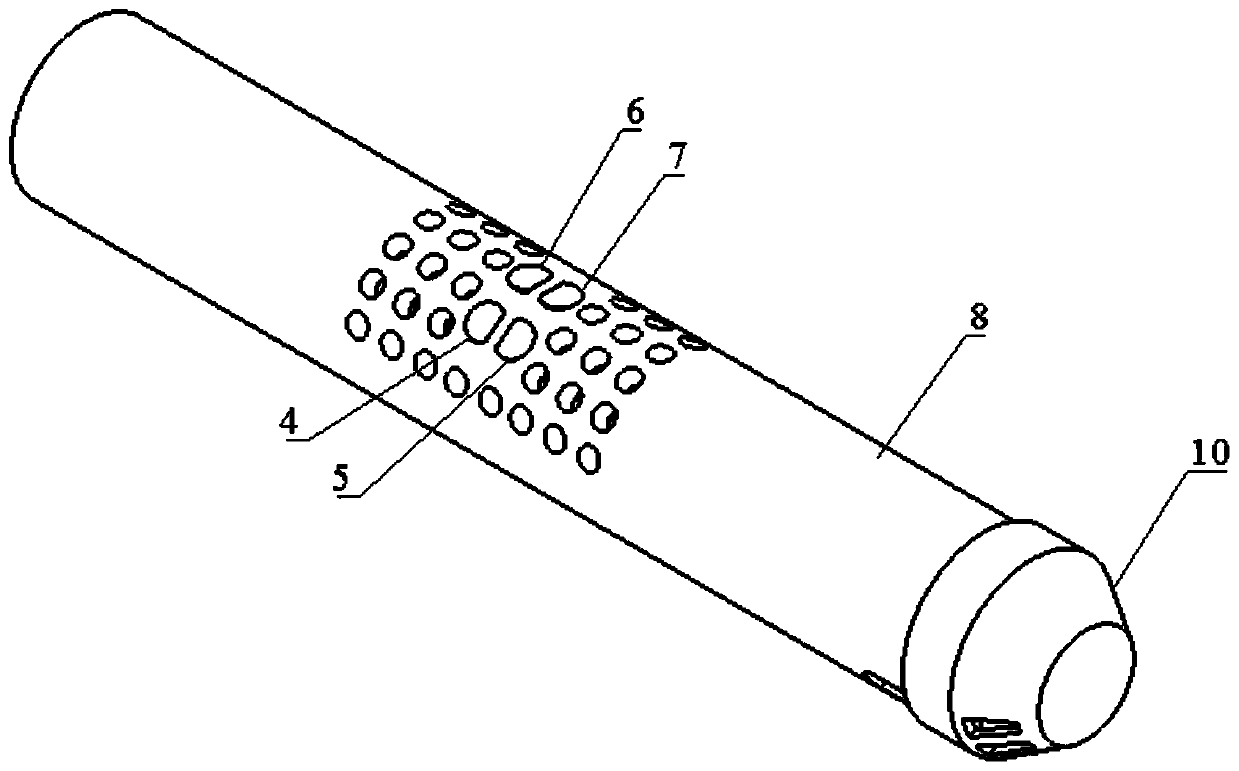 Temperature regulating device used for handle and regulating method thereof