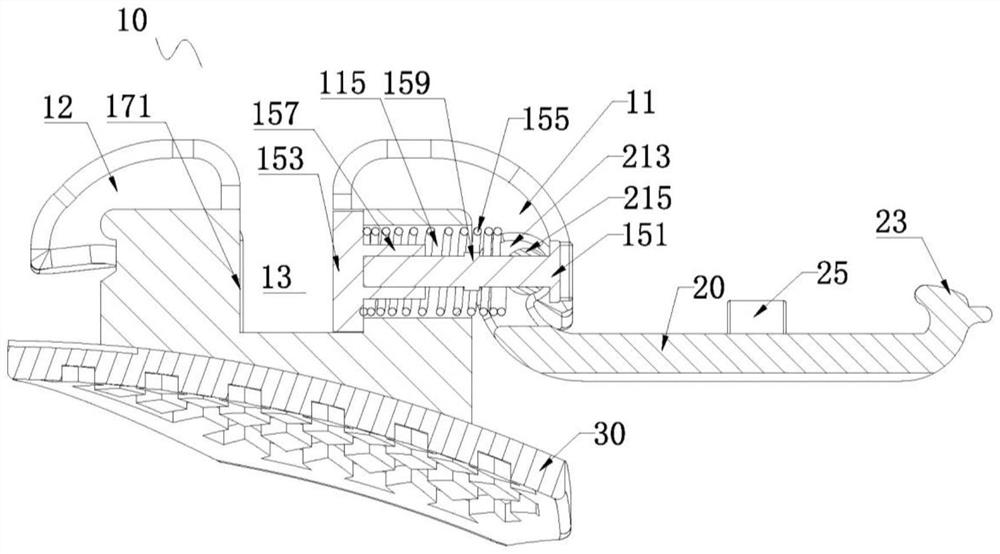 A clamshell orthodontic bracket