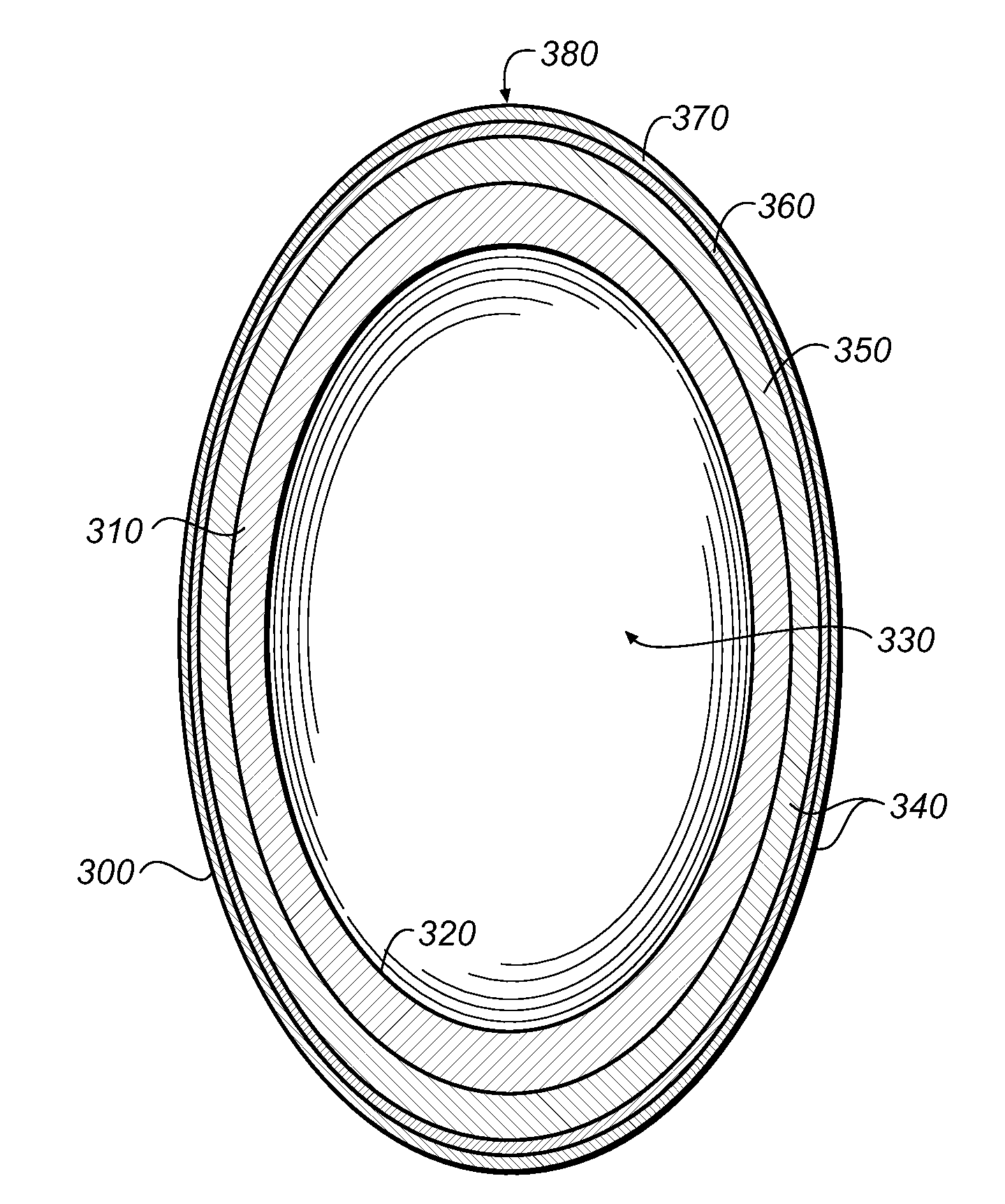 Decorative hollow chocolate confection with improved writability