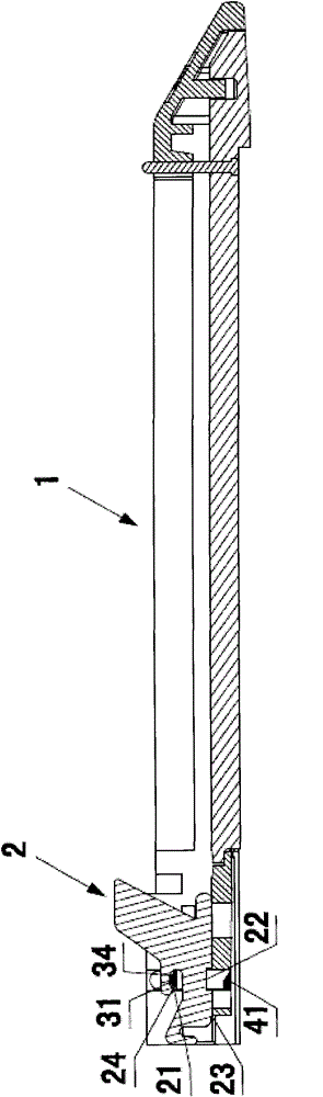 Linear cutting suturing device