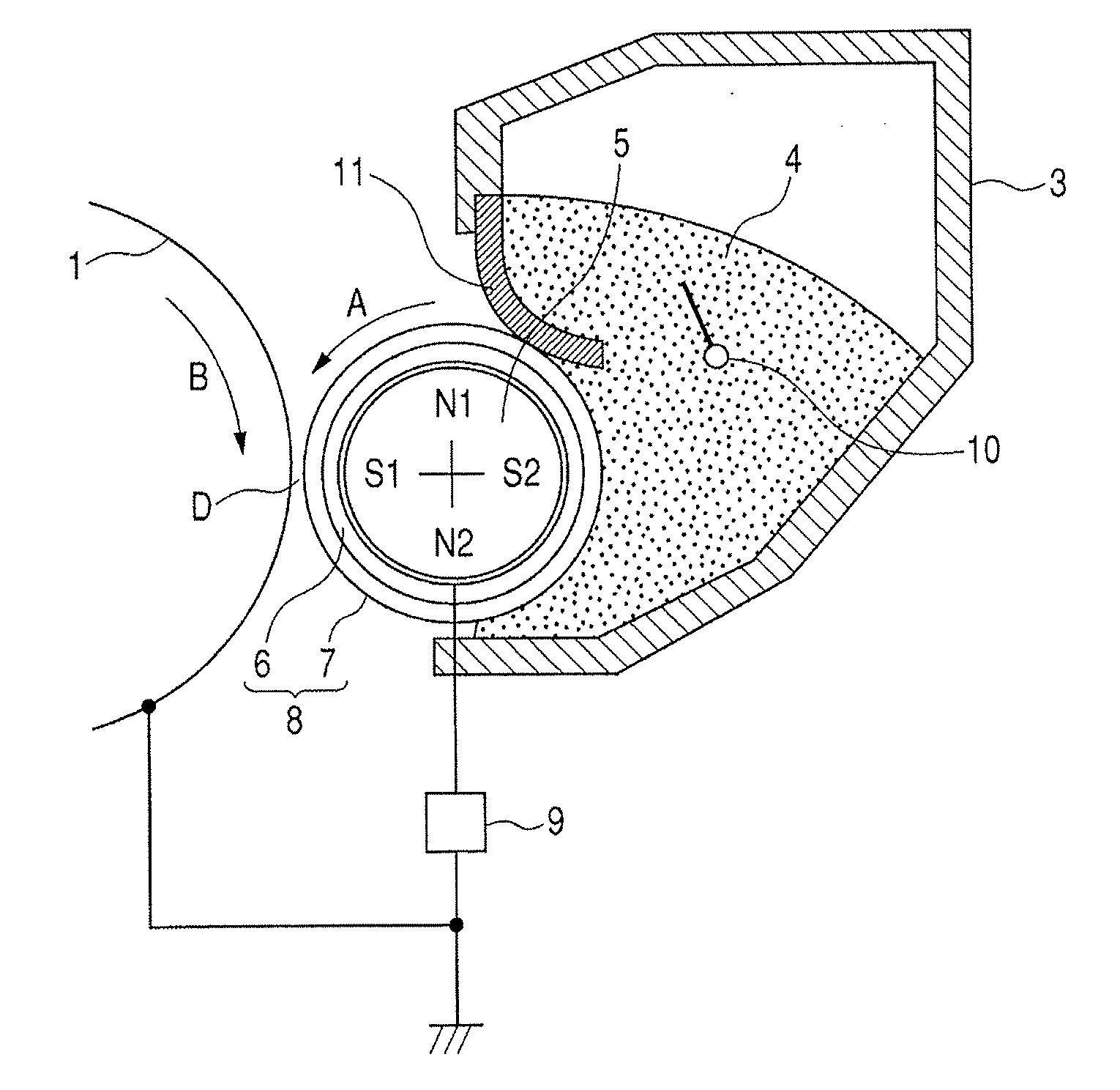 Developing method and developing assembly