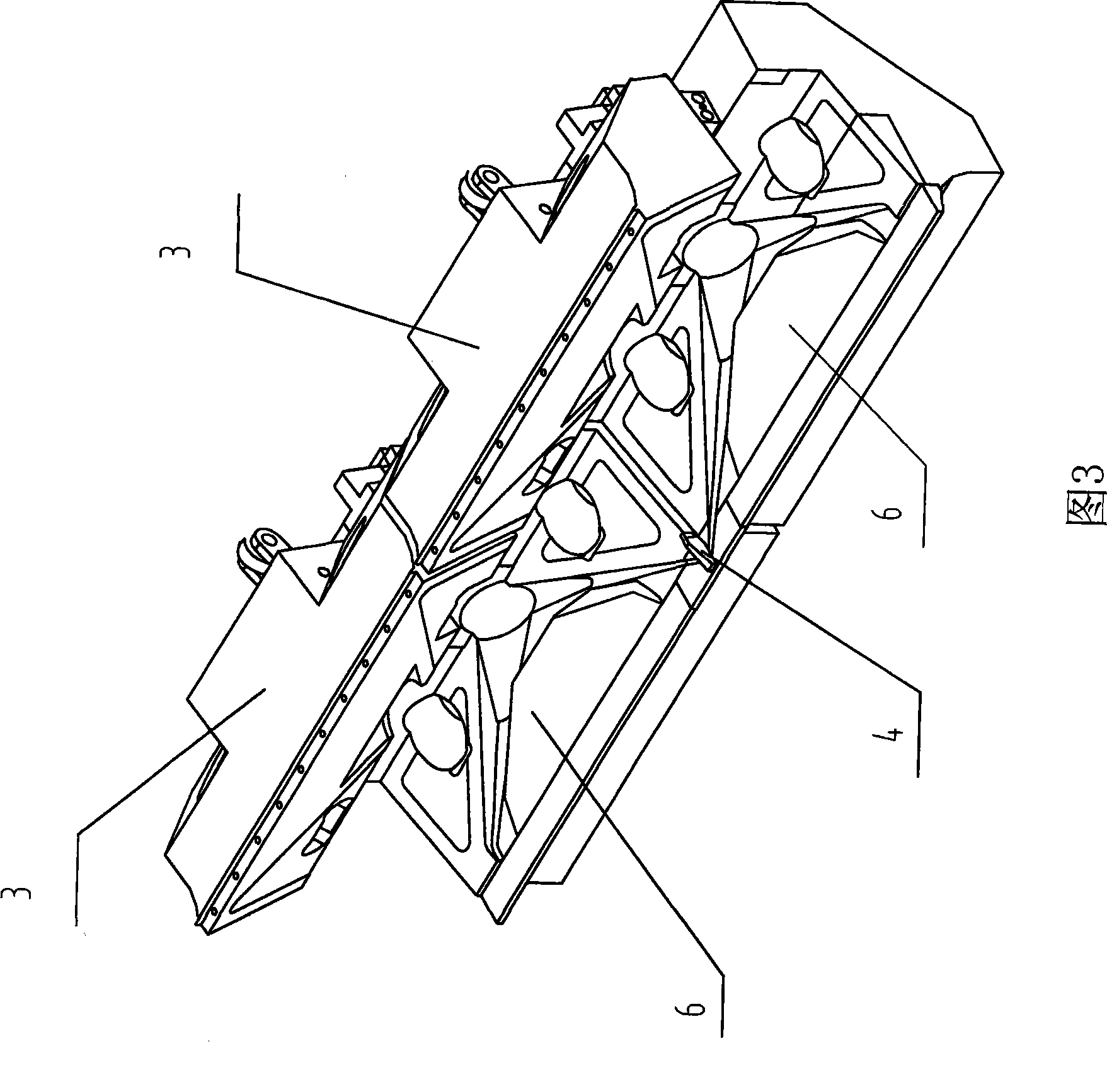 Broad-amplitude film extrusion calendaring train