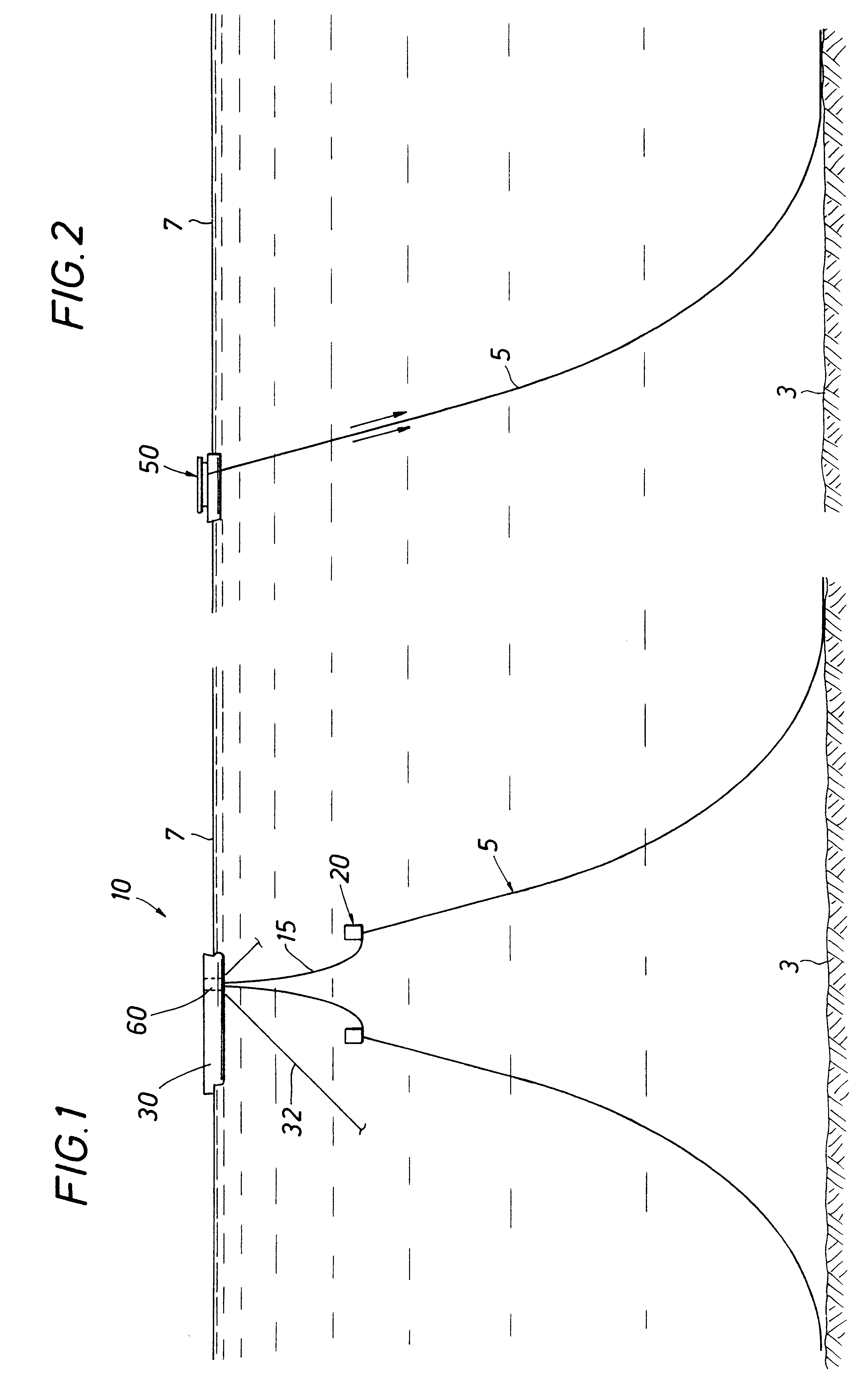 Riser arrangement for offshore vessel and method for installation