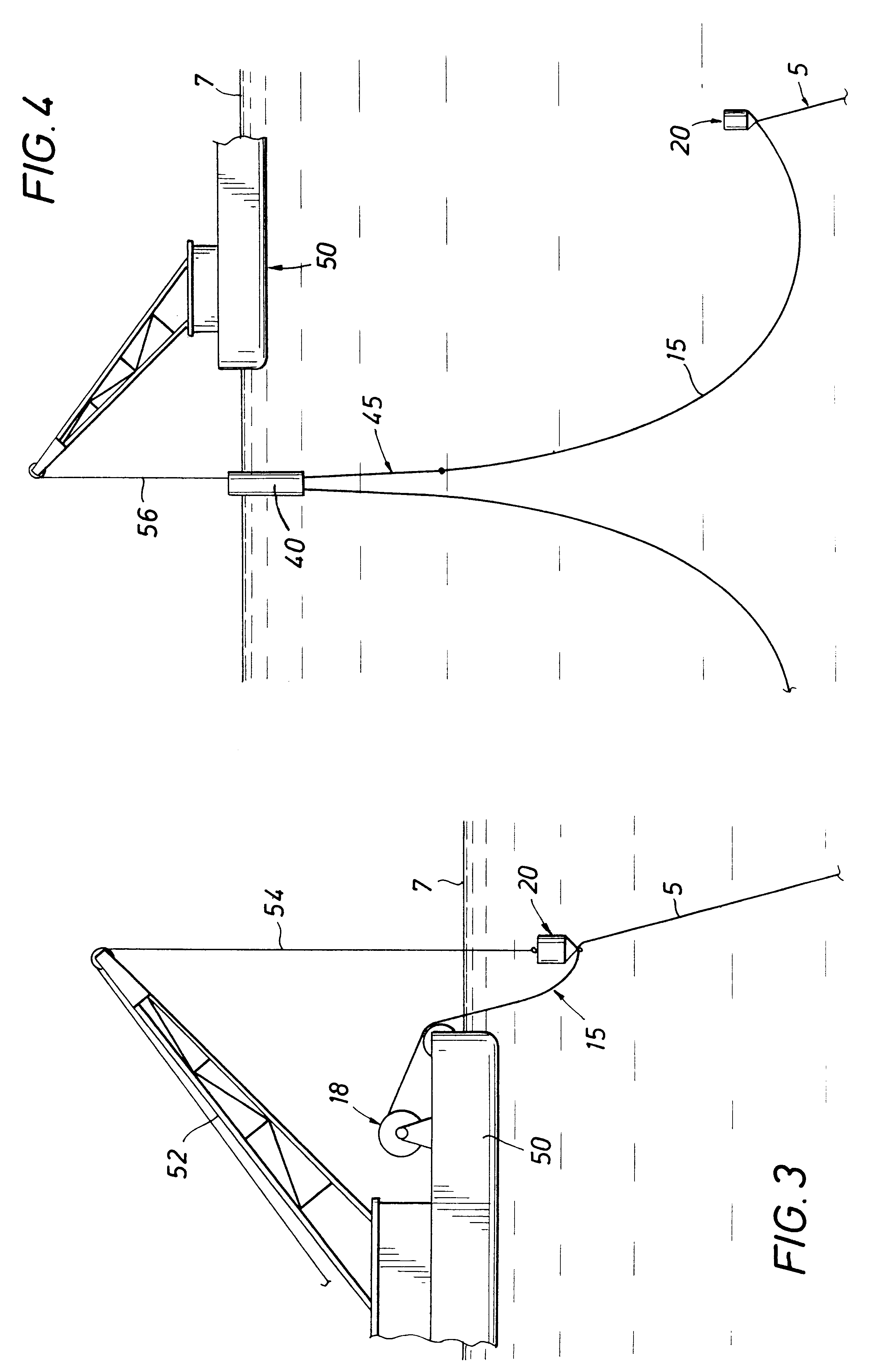 Riser arrangement for offshore vessel and method for installation