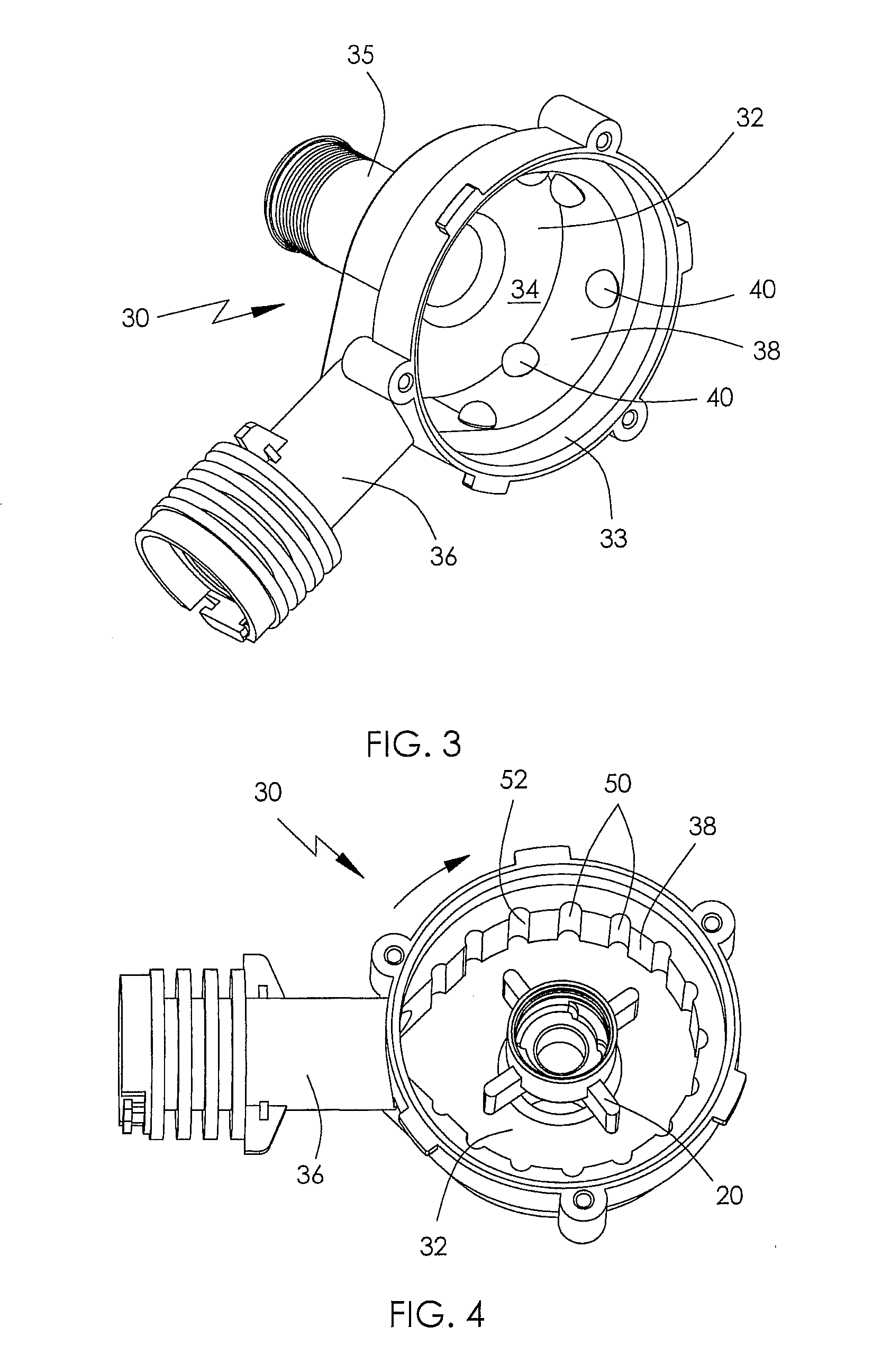 Volute and drainage pump