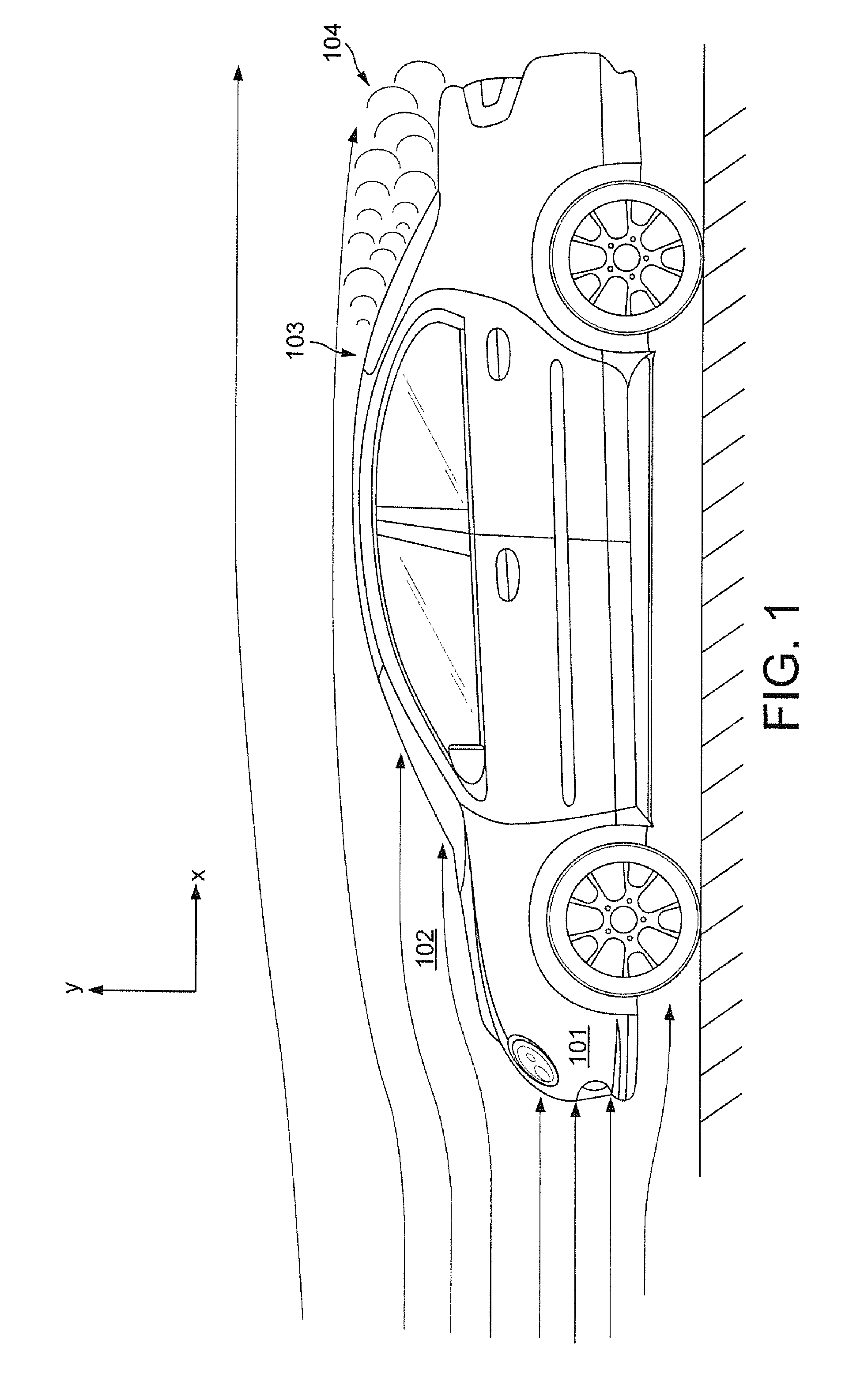 Devices for controlling the downforce generated by a vehicle