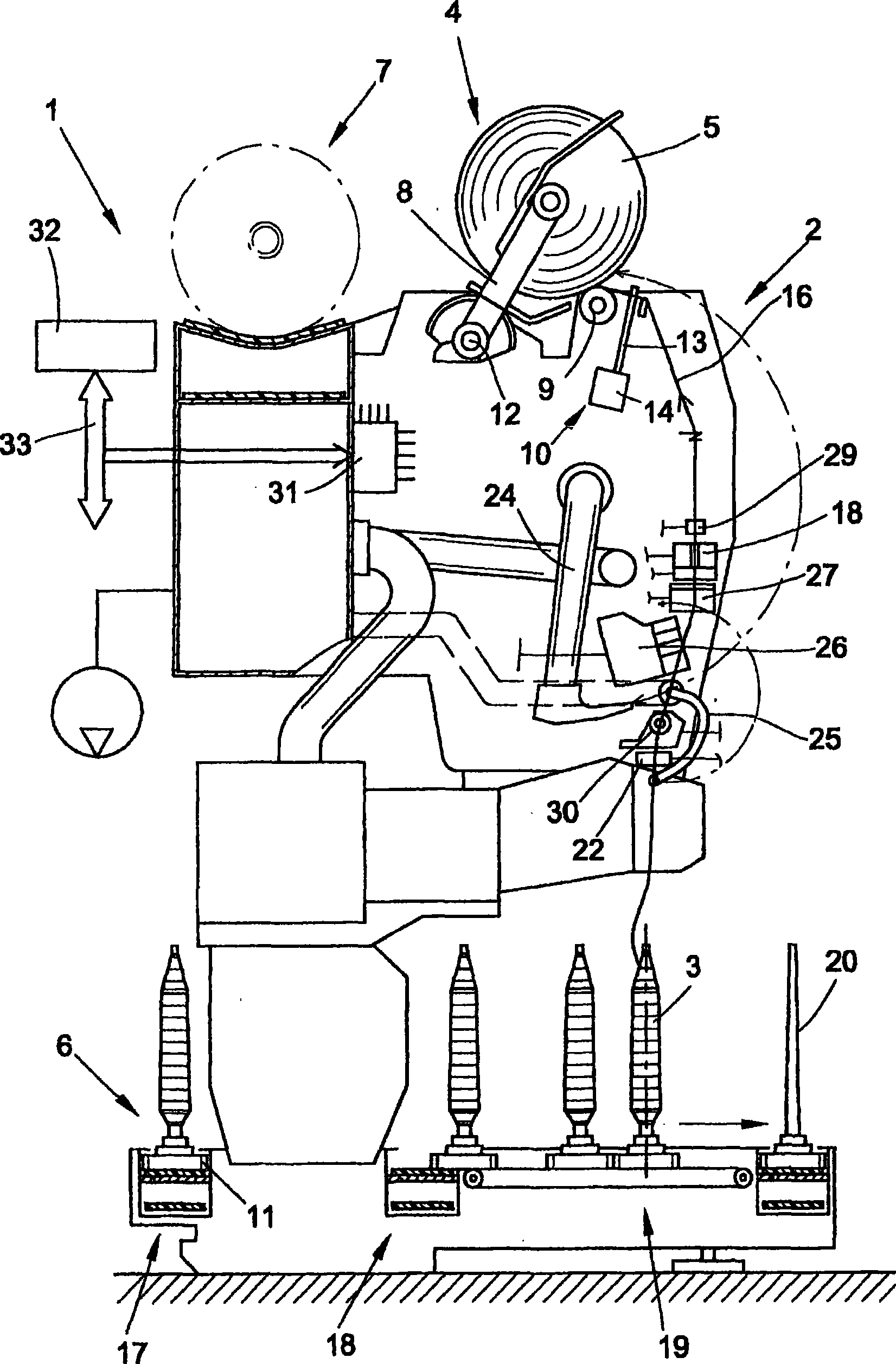 Method for threading in a thread