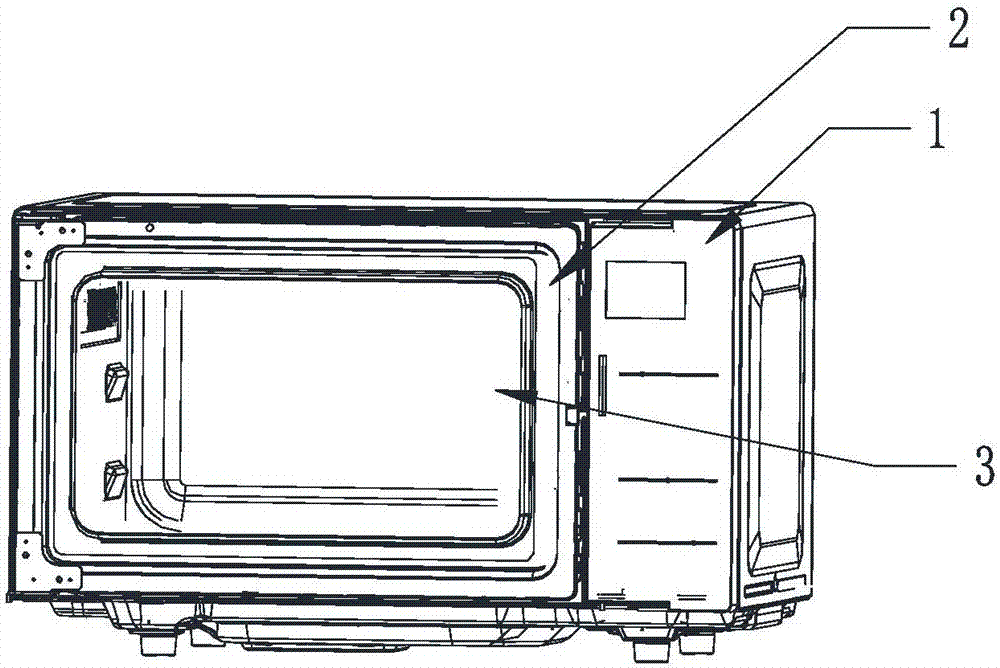 Microwave shield plate and microwave cooking device