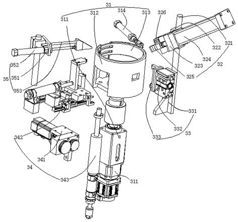 Full-automatic excitation rotor winding machine