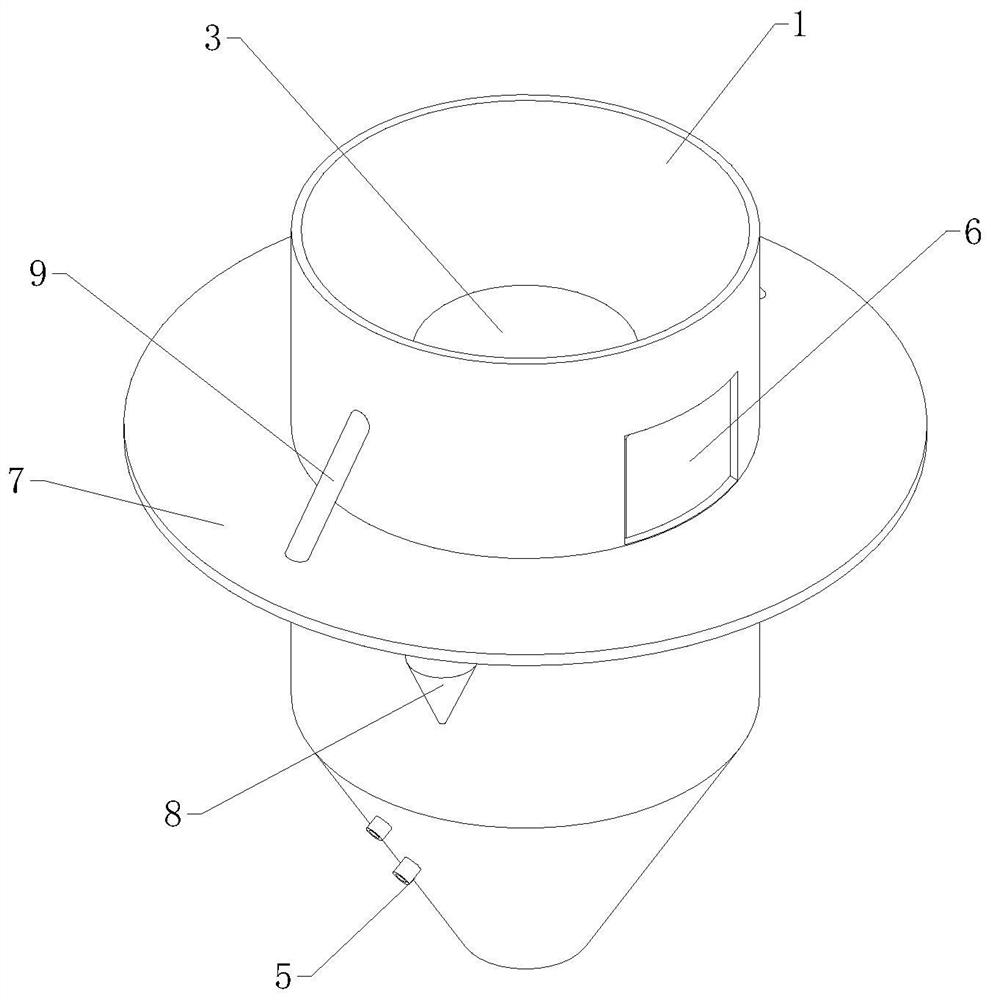 Device capable of directly decomposing kitchen waste into agricultural and forestry crop fertilizer and achieving water-saving irrigation