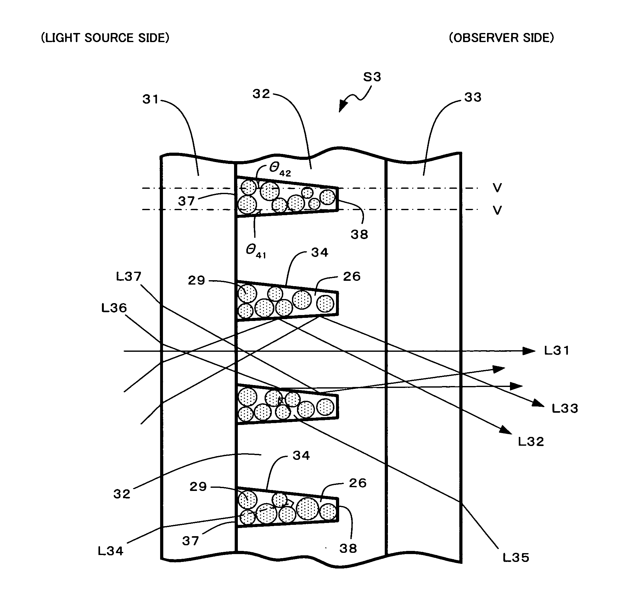 View angle controlling sheet and liquid crystal display apparatus using the same