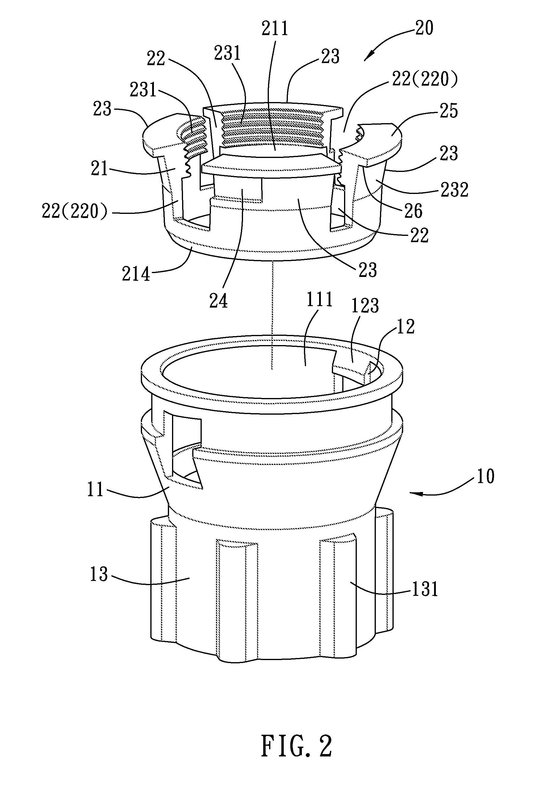 Nut for providing quick assembly and disassembly