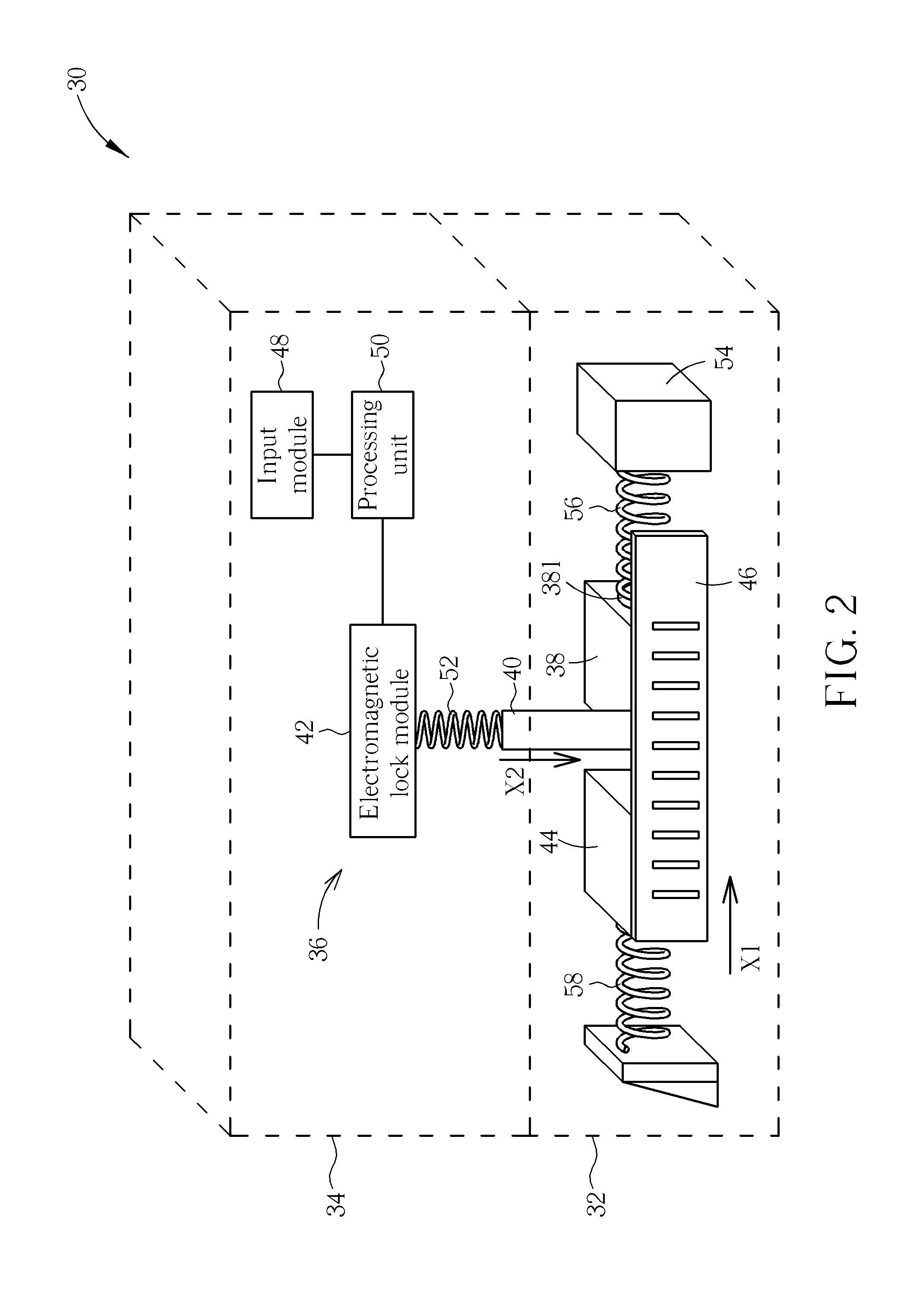 Lock device for latching different casings of a portable electronic device and portable electronic device therewith