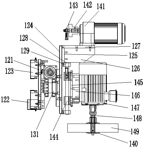 Five-shaft numerical control polishing machine