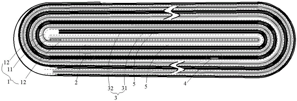 Battery pole piece and secondary battery adopting battery pole piece