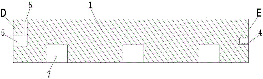 Easy-to-assemble floating track bed precast slab and application thereof