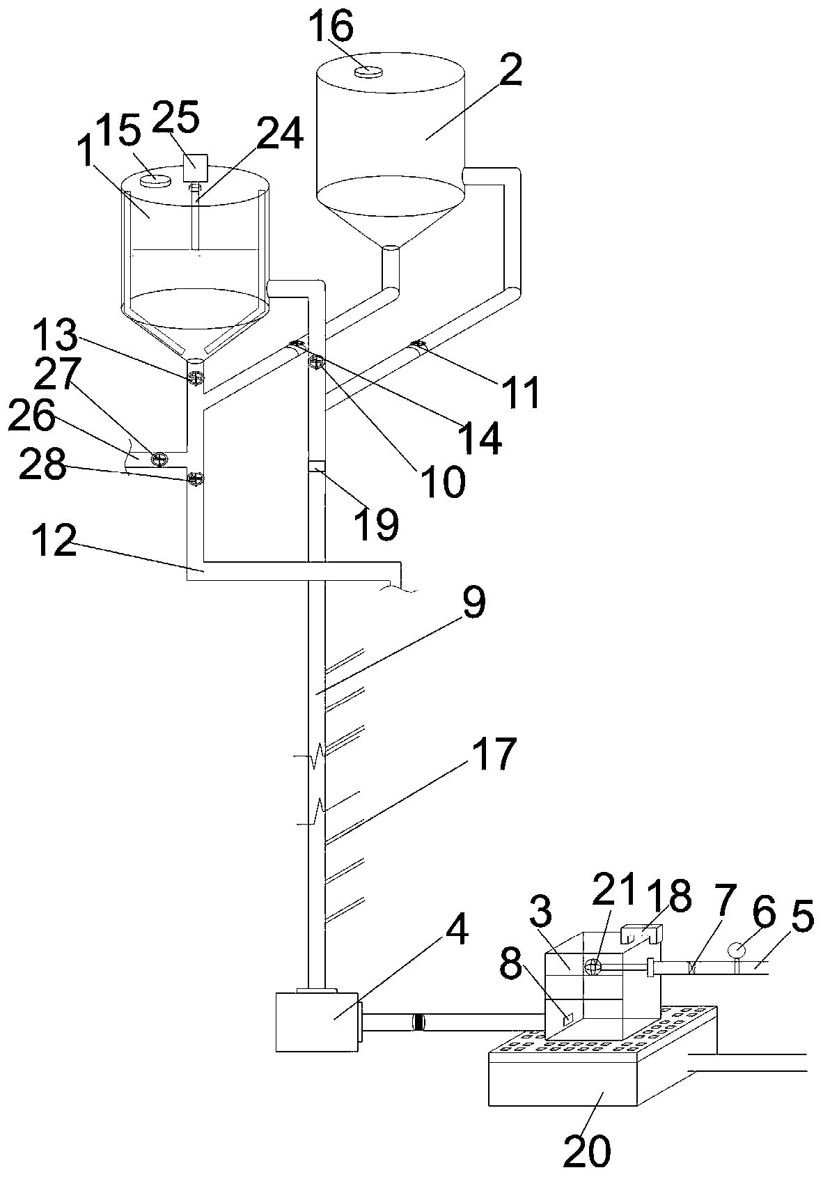 Negative-pressure resistance water supply device for high-rise building and use method of negative-pressure resistance water supply device