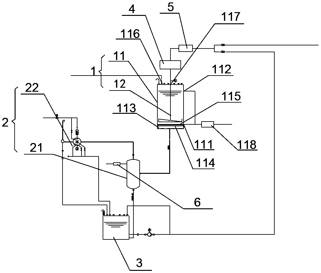 Desulfurized gypsum slurry water collecting system and construction method