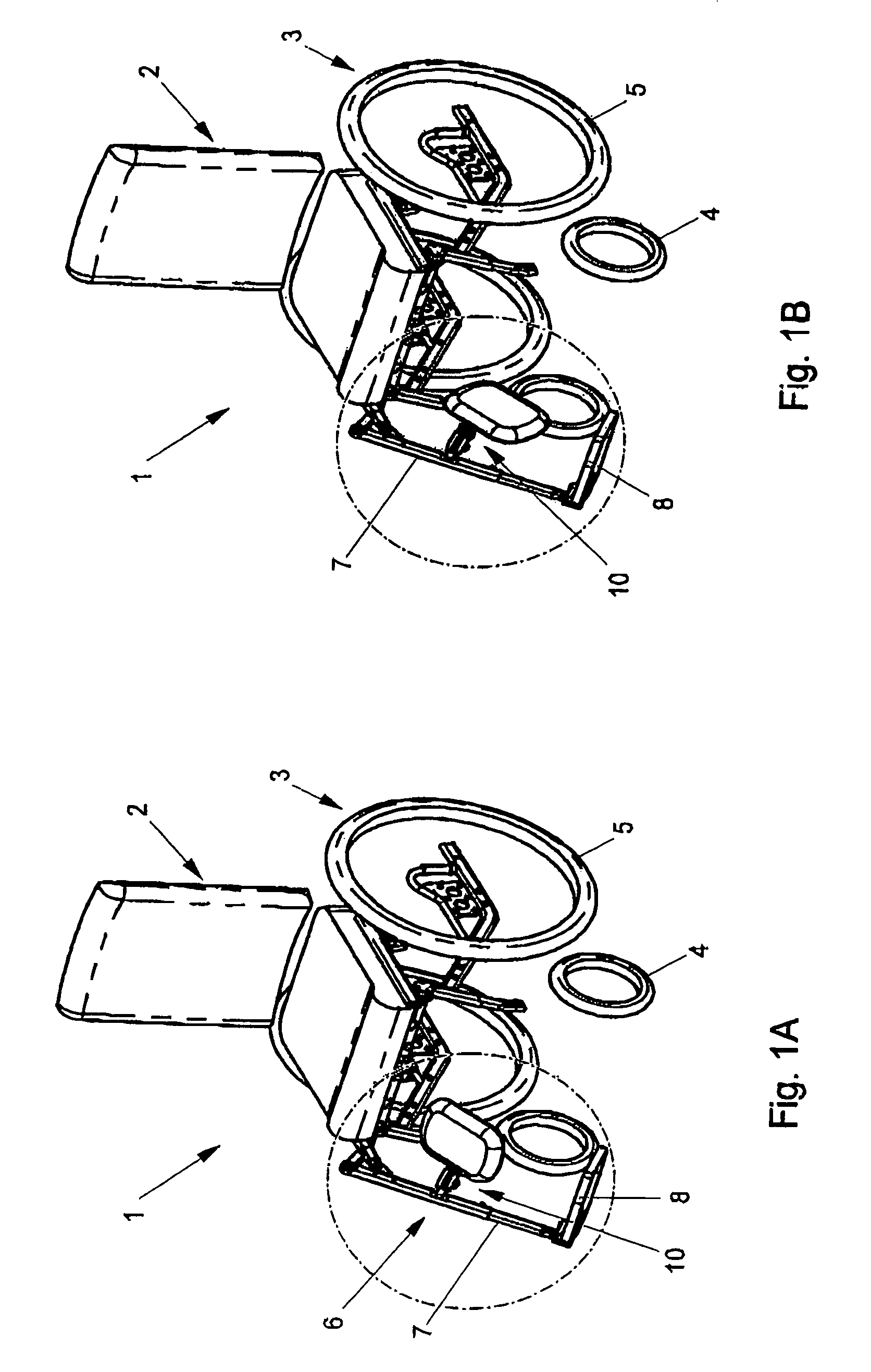 Wheelchair provided with legrest and calfrest