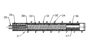 Refrigerant electric heating device of air conditioner outdoor machine