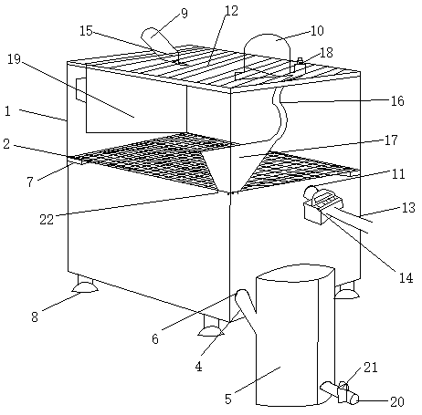 Experimental rat breeding device and method