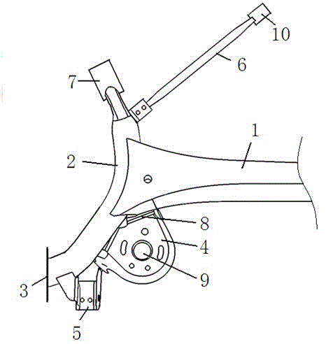 Twist beam suspension