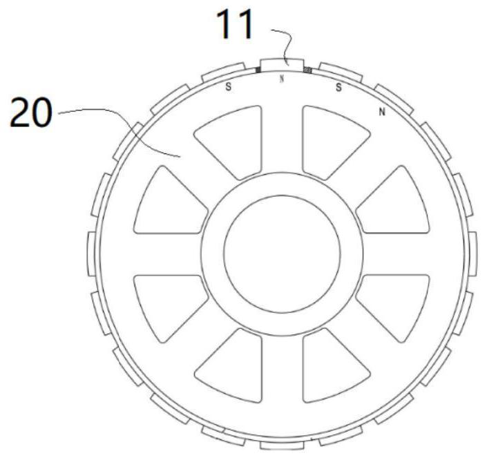 Hydrogen resistant motor based on rare earth permanent magnet